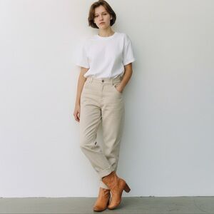 Frye's Carson Cognac Cute Mid-Heel Pull Up Booties